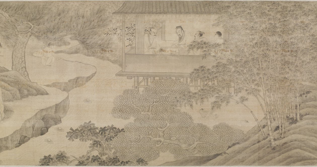 兰亭的聚会 作者 明代中文学校