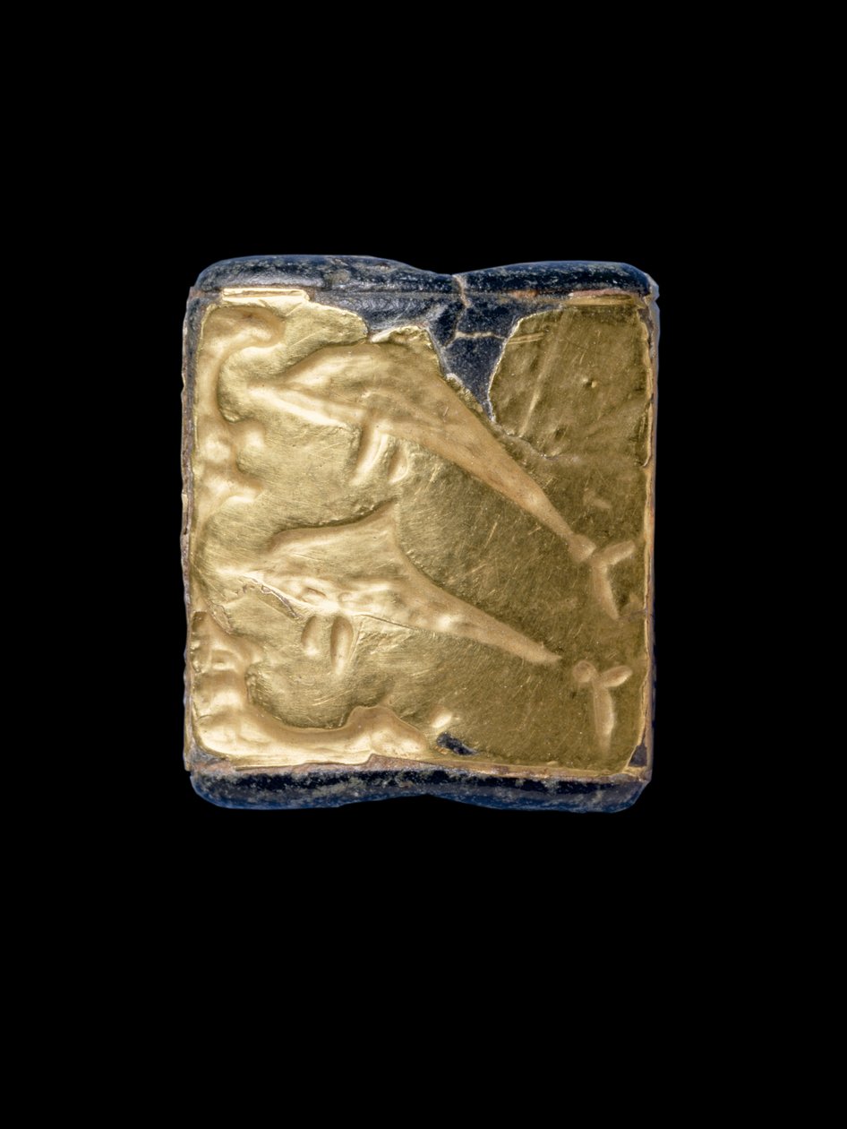 海豚海豹石，克里特岛，中米诺斯，公元前1800  -  17年（金） 作者 美浓