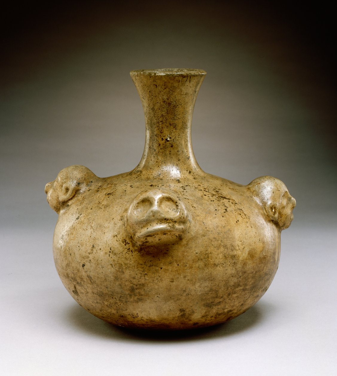 瓶子，密西西比晚期，1300-1500（陶瓷） 作者 密西西比文化