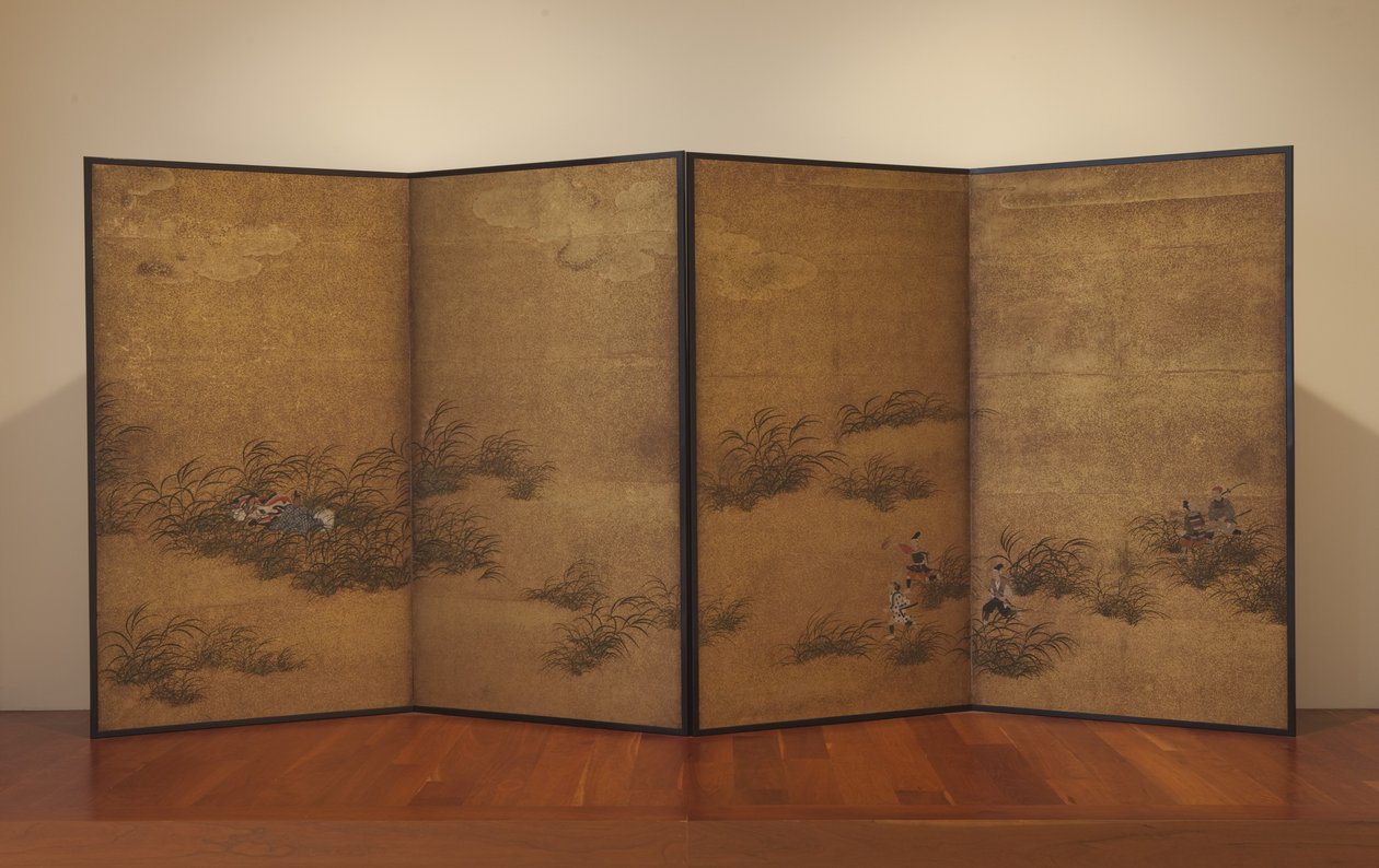 伊势物语》场景 作者 光吉（九极）（1539 1613）土佐