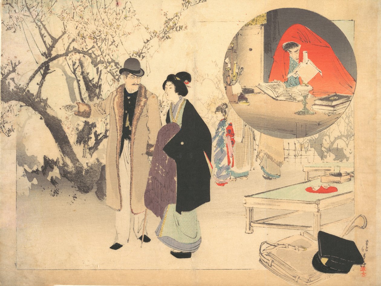 恶魔黄金Konjiki yasha，约。1903. 作者 水野利方