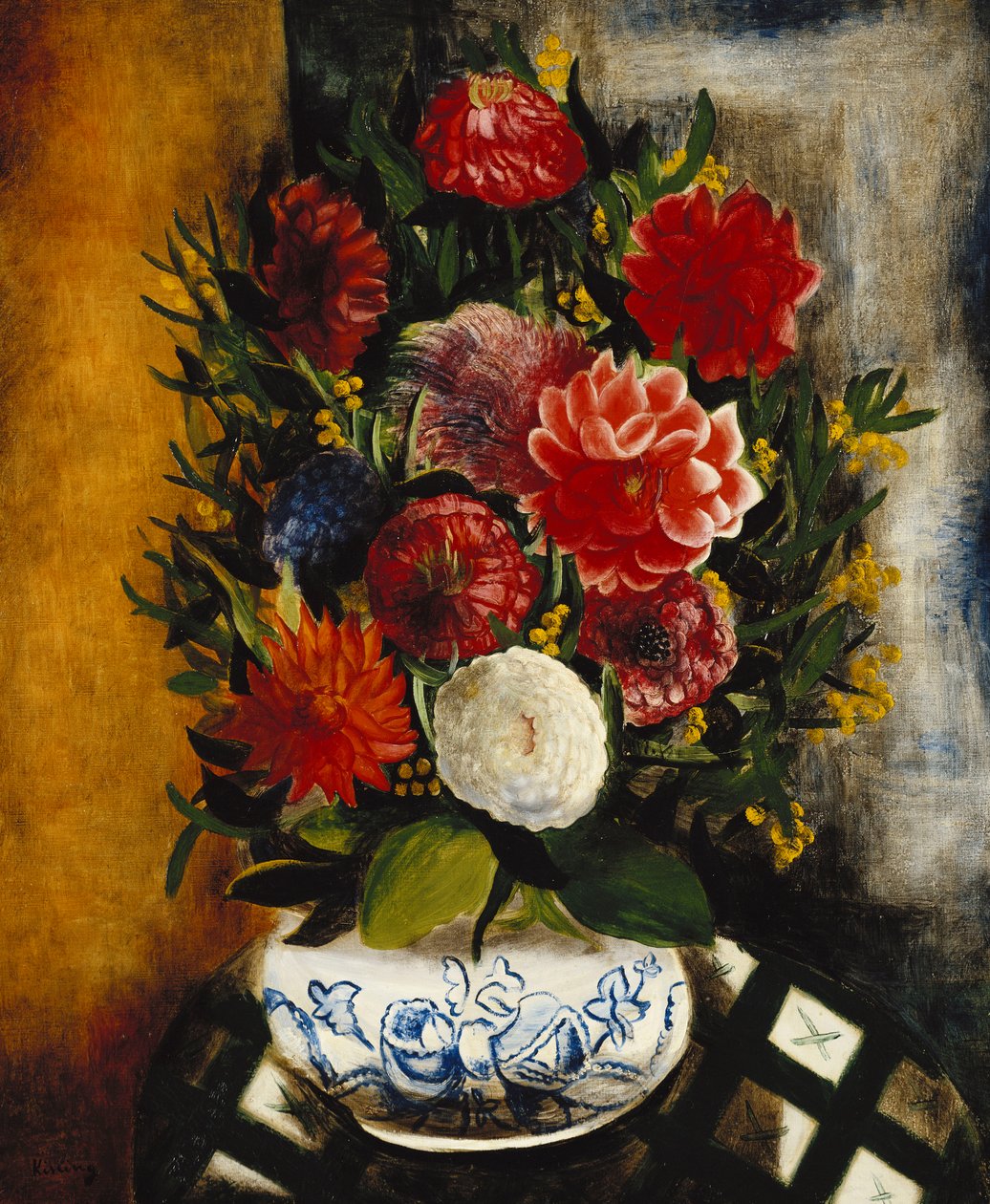 花瓶；Vase de Fleurs 作者 莫伊斯·基斯林