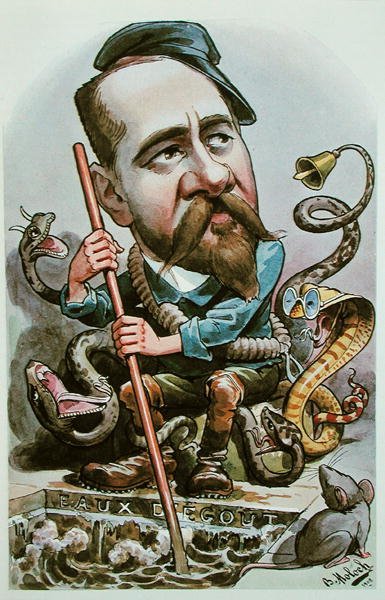 阿尔伯特-卡尔梅特博士（1863-1933），来自 "Chanteclair"。 作者 主宰