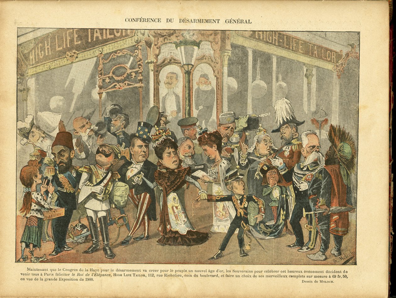 Le Rire》中摩洛（1849-1909 年）的插图 作者 主宰