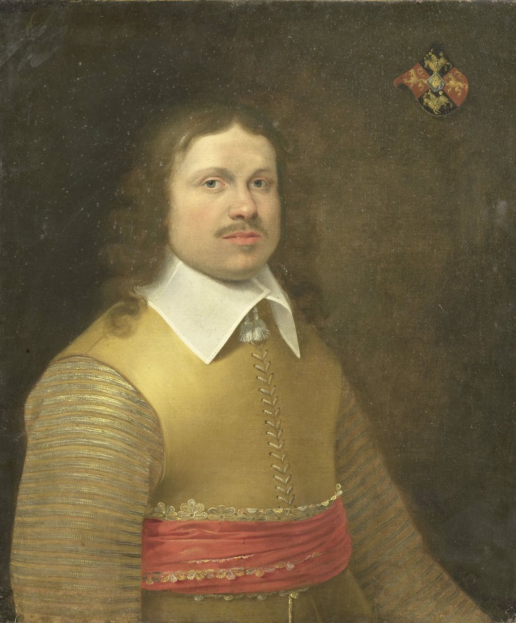 赫尔曼·范德赫姆·范尼德斯坦 (Herman van der Hem van Nederstein) 的肖像（卒于 1671 年） 作者 字母组合 IVA