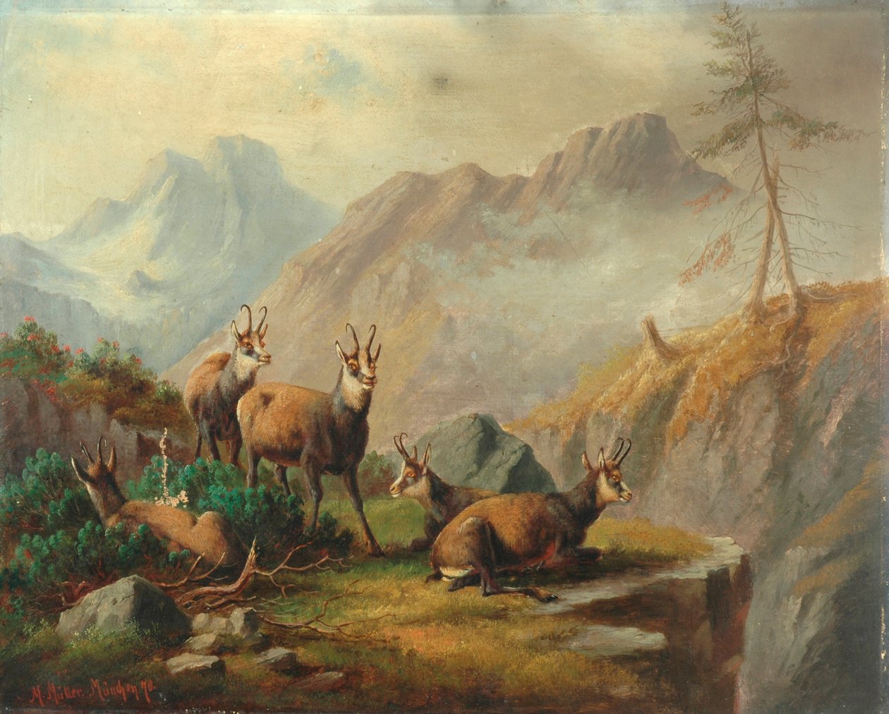 景观，1870年 作者 莫里兹·穆勒（Moritz Muller）