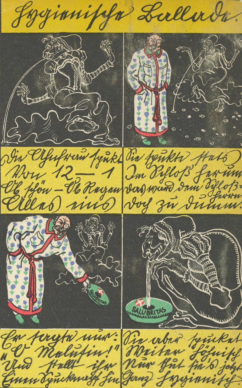 卫生谣 卫生谣，1911年。 作者 莫里茨荣格