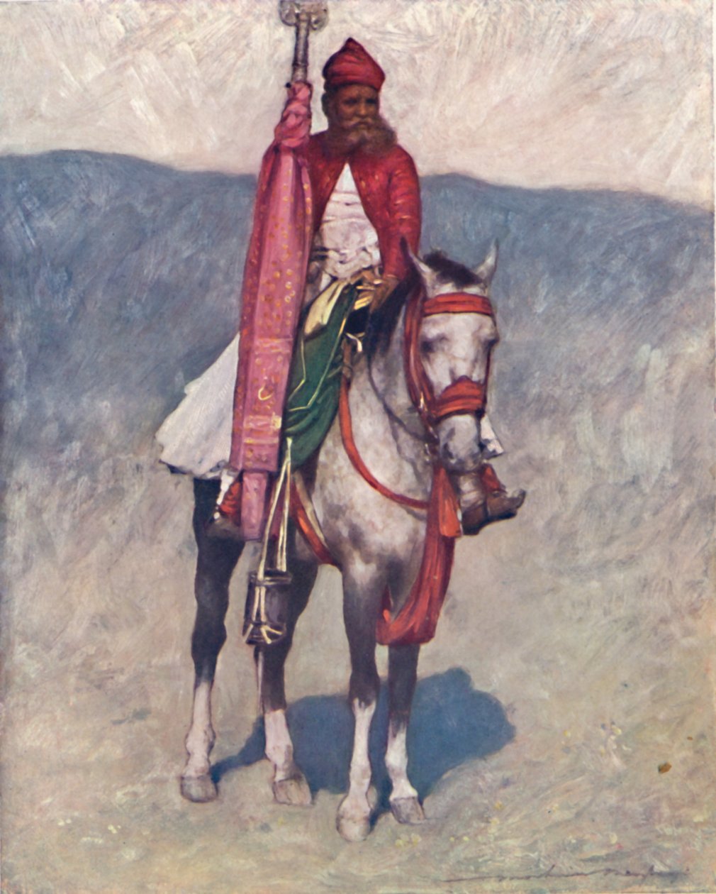 斋浦尔骑士，1903年 作者 莫蒂默·卢丁顿·门佩斯