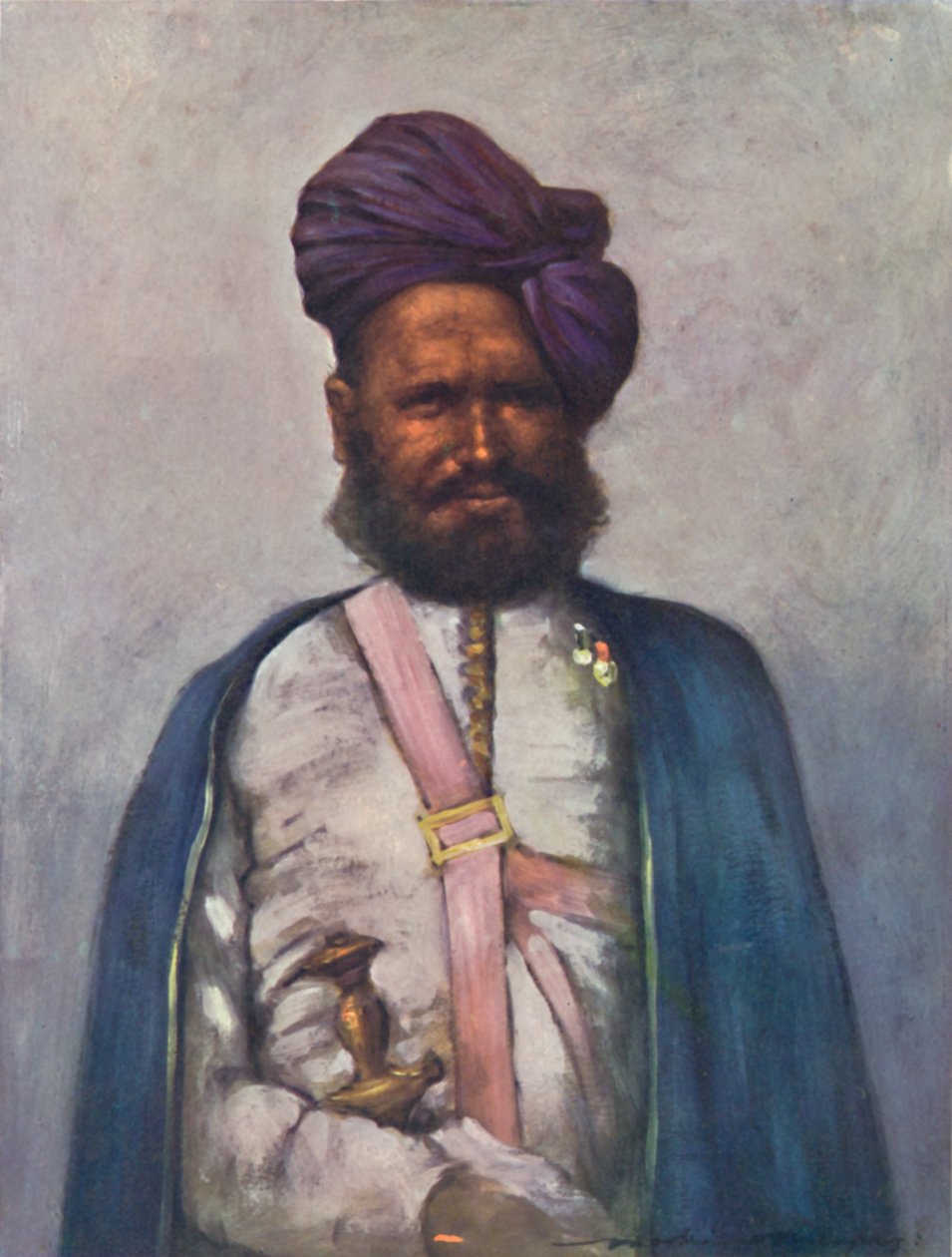 Rajgarh的皇家保留者》，1903年 作者 莫蒂默·卢丁顿·门佩斯
