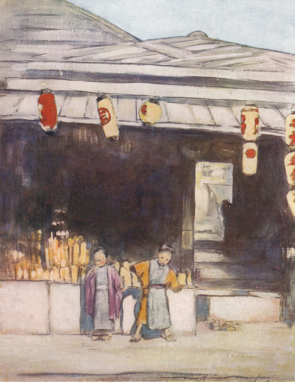 标志画家的》，约1887年，1901年 作者 莫蒂默·卢丁顿·门佩斯