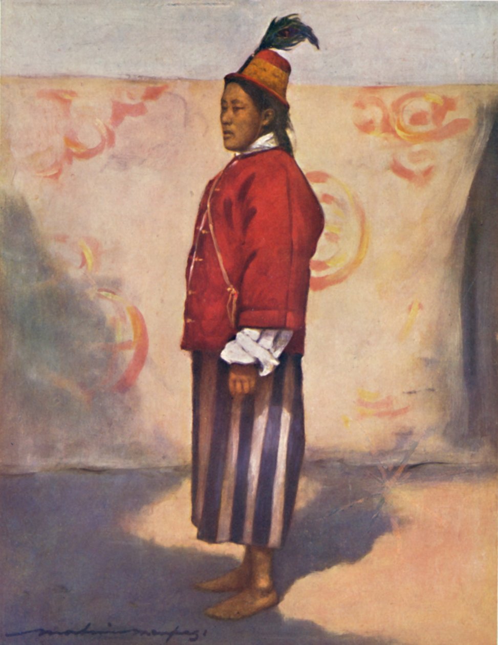 锡金大君的一名士兵》，1903年 作者 莫蒂默·卢丁顿·门佩斯