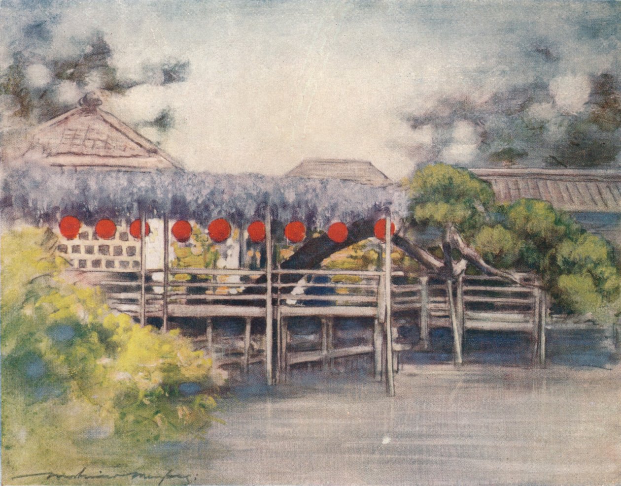 阳光花园》，约1887年，1901年 作者 莫蒂默·卢丁顿·门佩斯