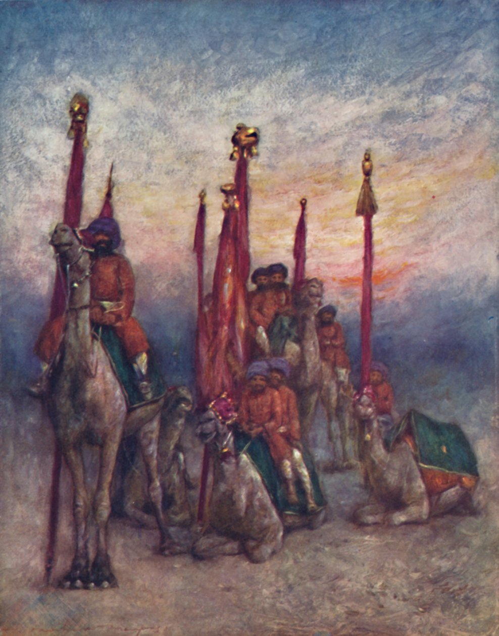 孟买酋长营"，1903年 作者 莫蒂默·卢丁顿·门佩斯