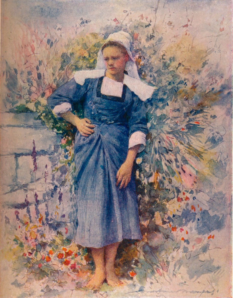La Petite Marie, 1905. 1914年 作者 莫蒂默·卢丁顿·门佩斯