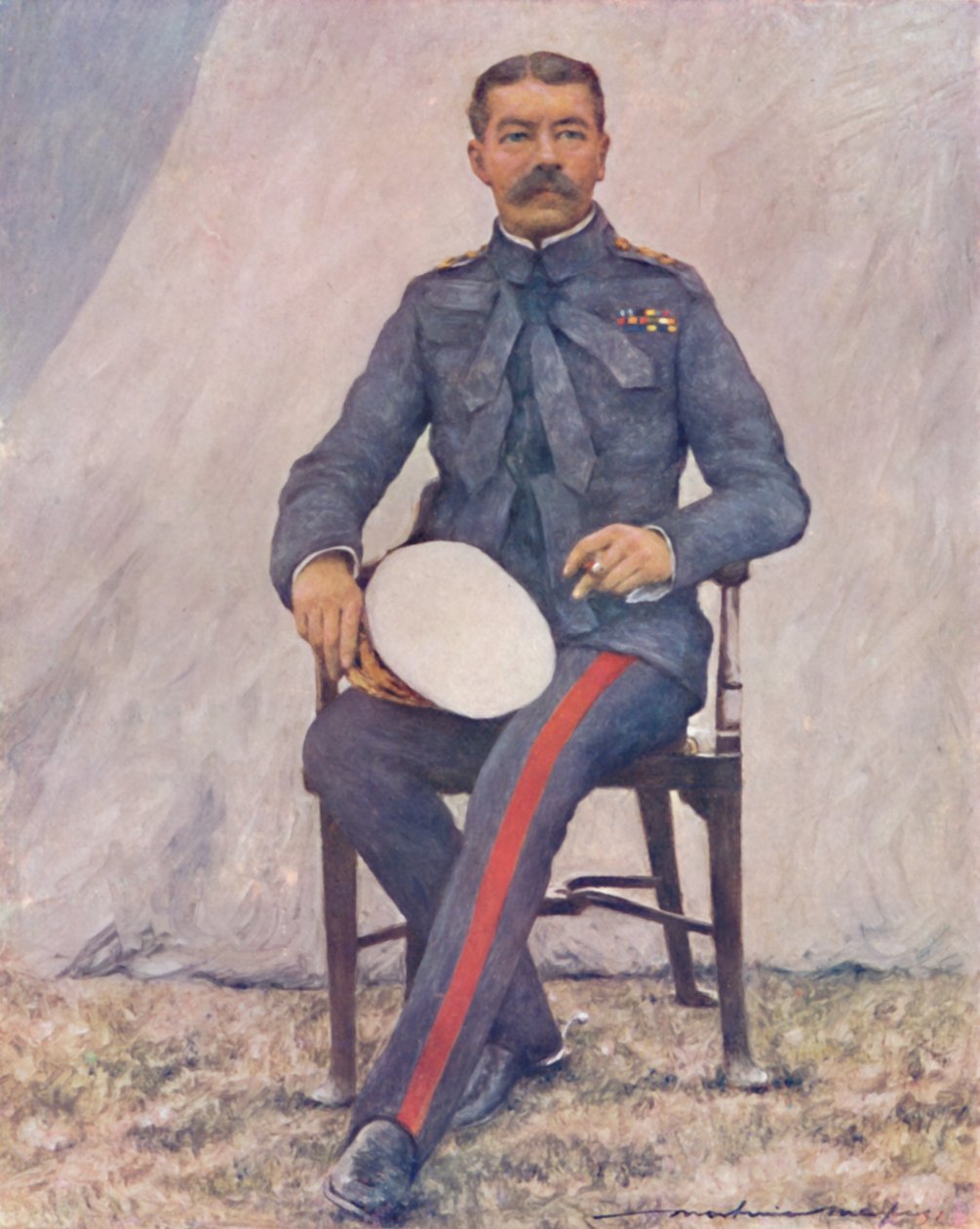 基钦纳勋爵》，1903年 作者 莫蒂默·卢丁顿·门佩斯