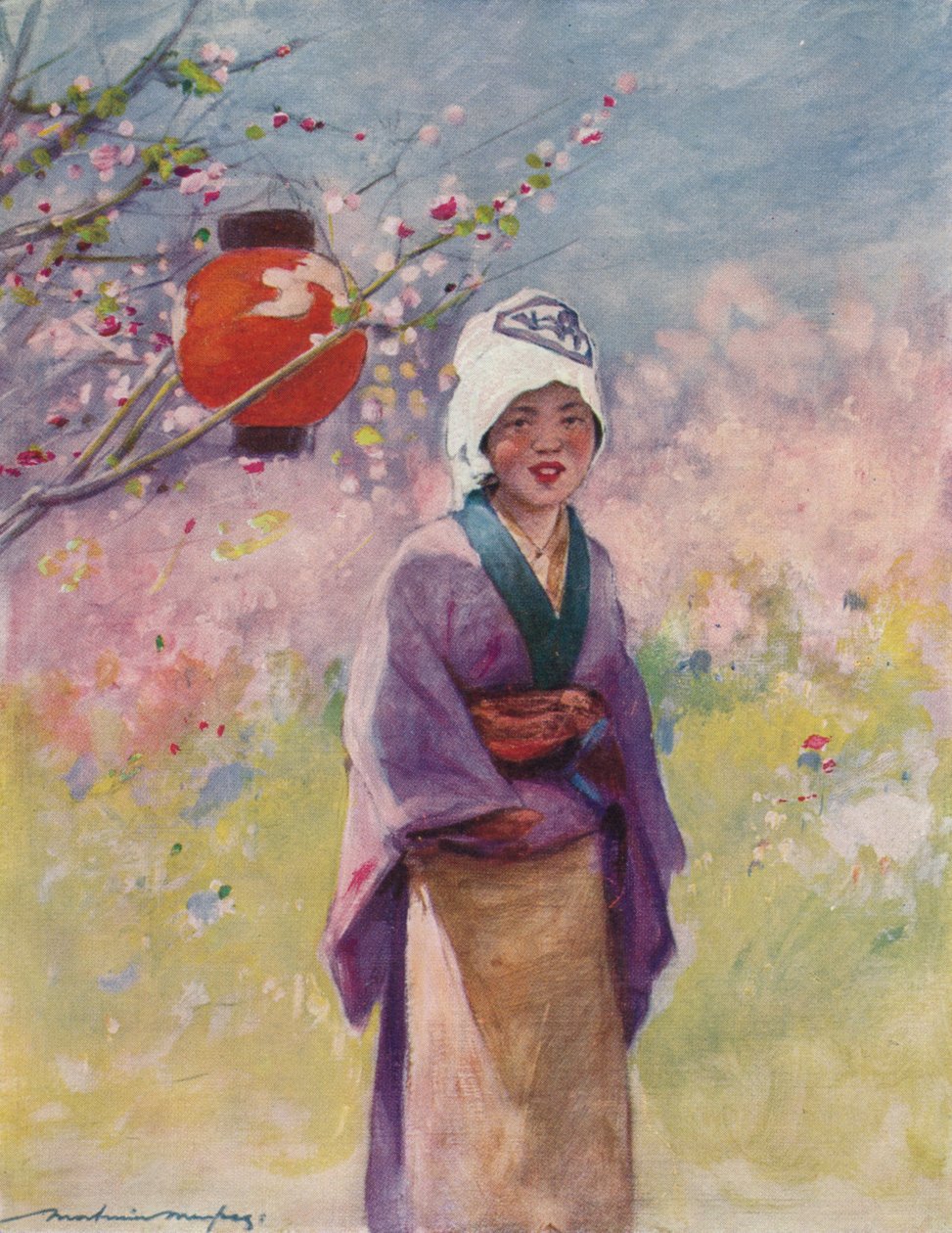 石榴小姐"，约1887年，1901年 作者 莫蒂默·卢丁顿·门佩斯
