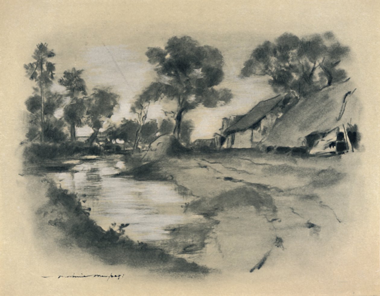 在通往曼德勒的路上》，1903年 作者 莫蒂默·卢丁顿·门佩斯