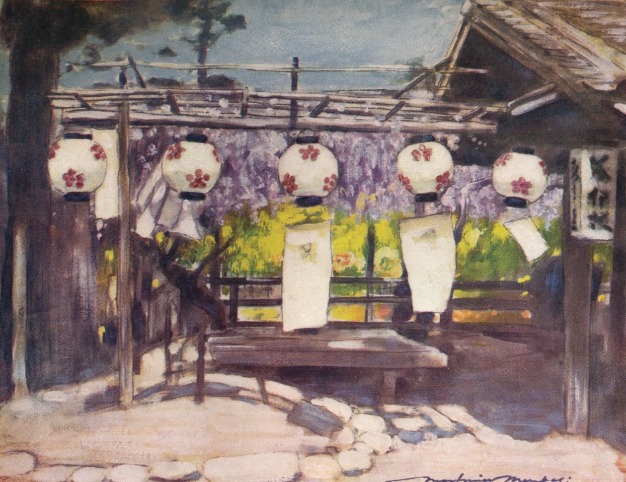 太阳与灯笼（C1887），1901年 作者 莫蒂默·卢丁顿·门佩斯