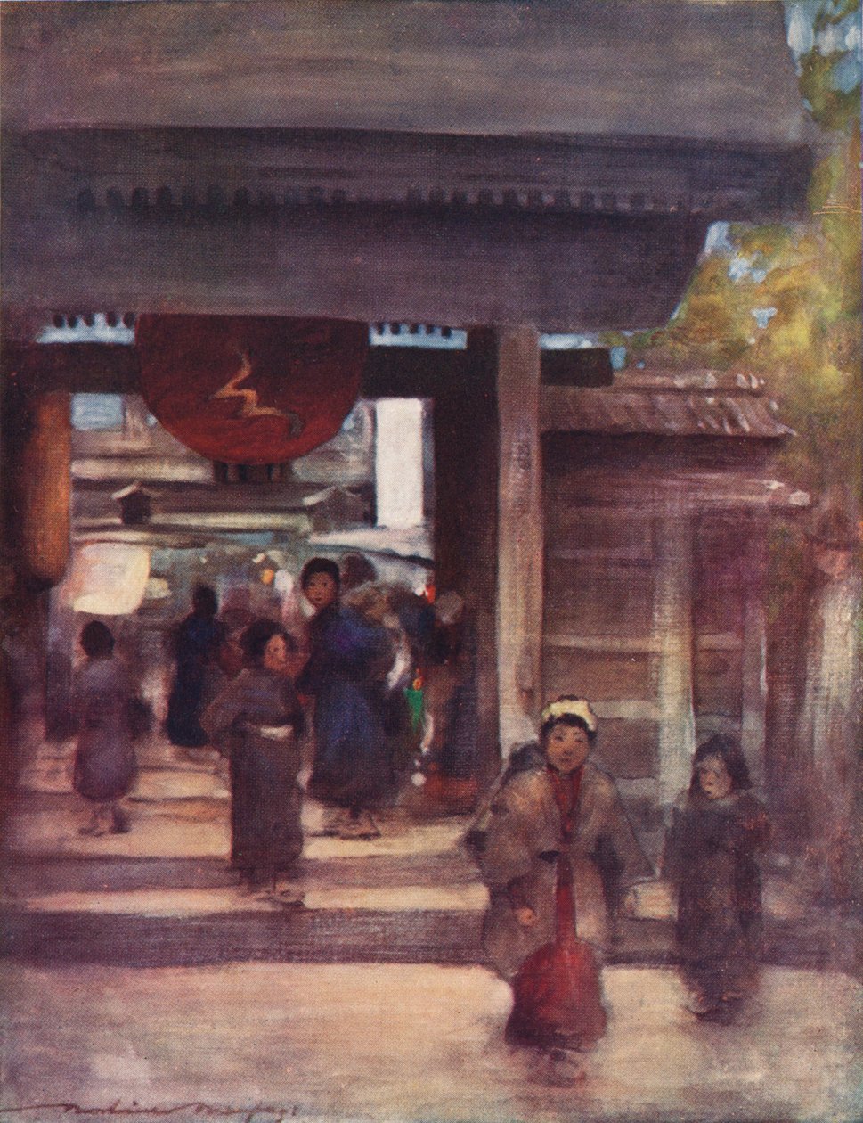 通往圣殿之路》，约1887年，1901年 作者 莫蒂默·卢丁顿·门佩斯