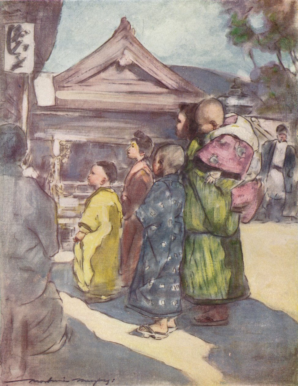 看戏》，约1887年，1901年 作者 莫蒂默·卢丁顿·门佩斯