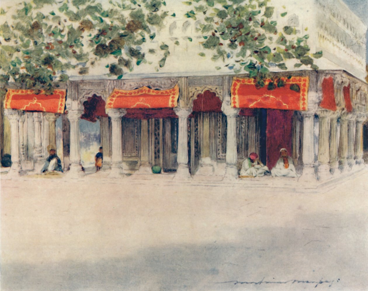 1905年，德里的巴拉·杜里（Bara Durri） 作者 Mortimer Ludington Menpes