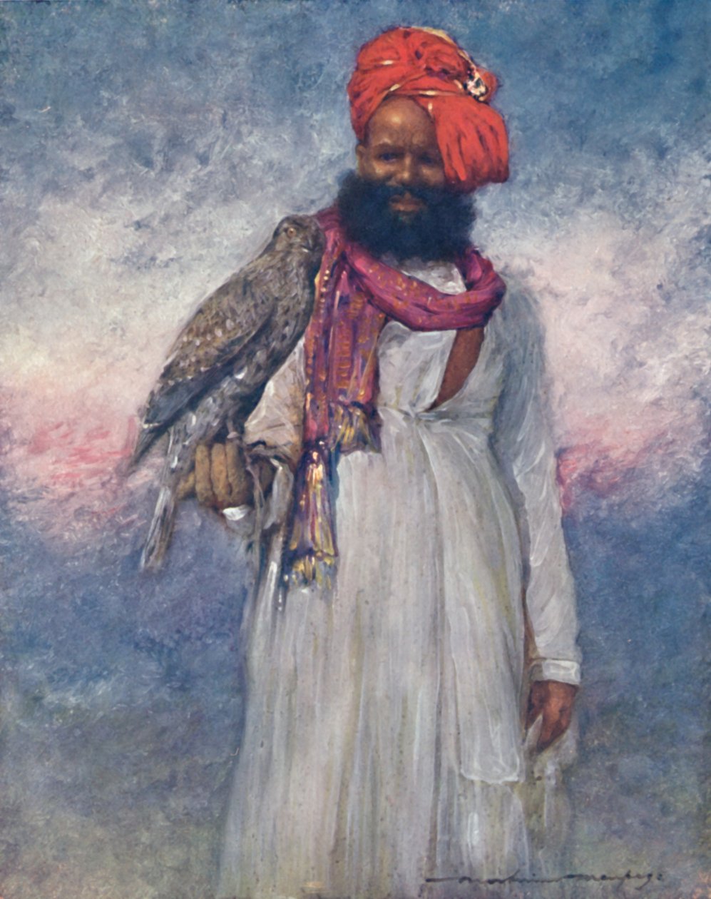 拉格加尔的小贩，1903年 作者 Mortimer Ludington Menpes