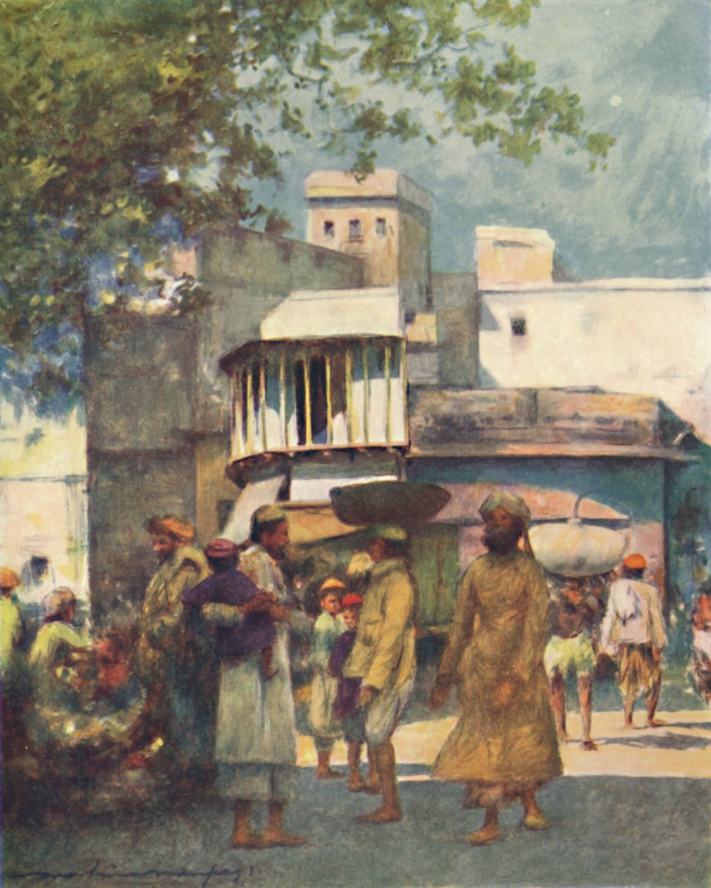 阿格拉，1905年 作者 Mortimer Ludington Menpes