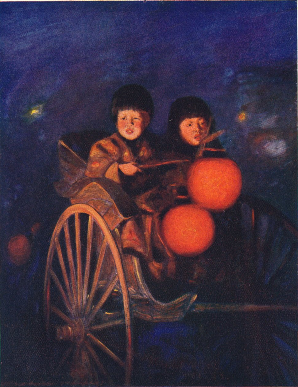 灯笼之光，c1887，1901 作者 Mortimer Ludington Menpes