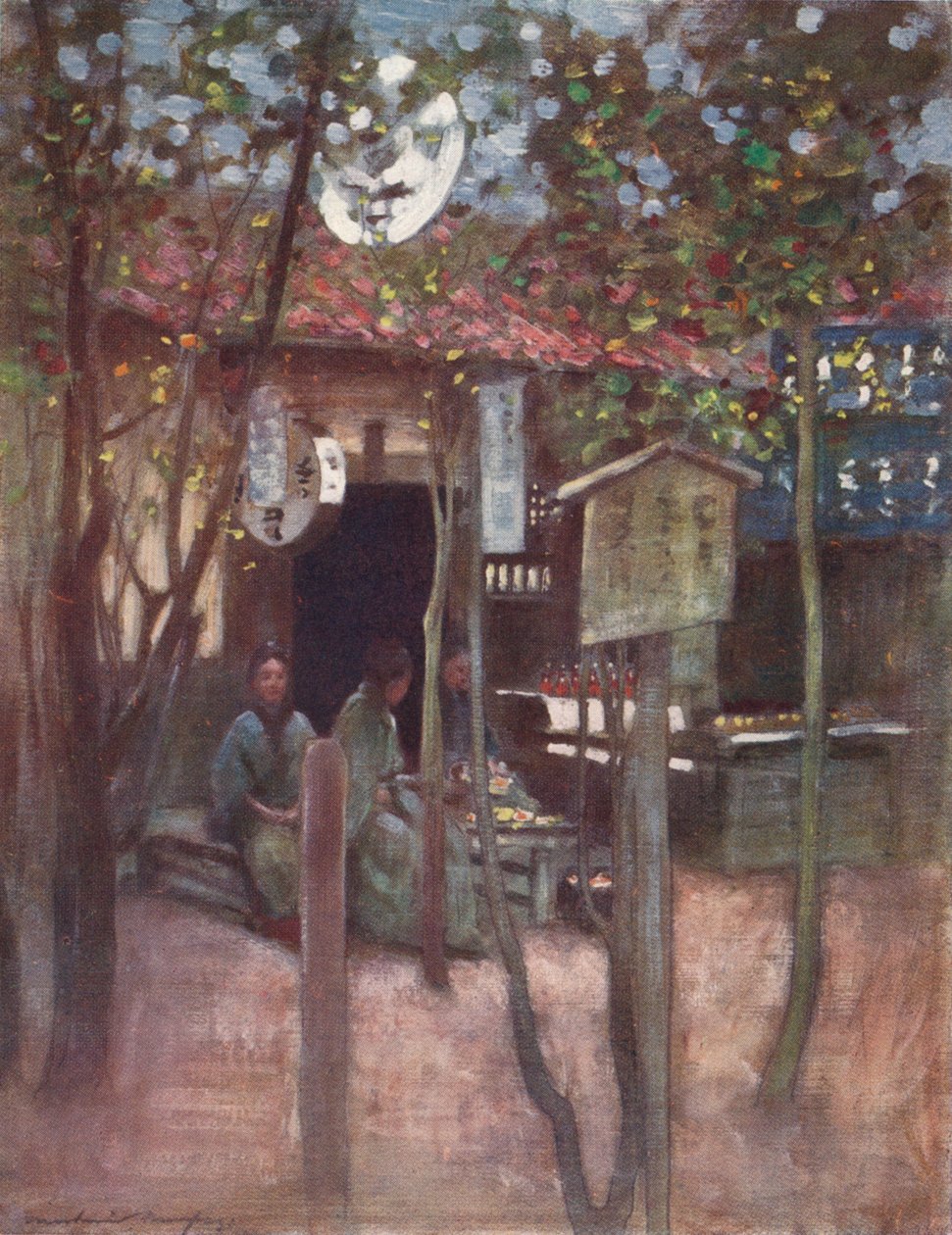 茶花，c1887，1901年 作者 Mortimer Ludington Menpes
