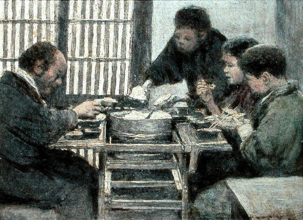 日式晚餐 作者 Mortimer Ludington Menpes