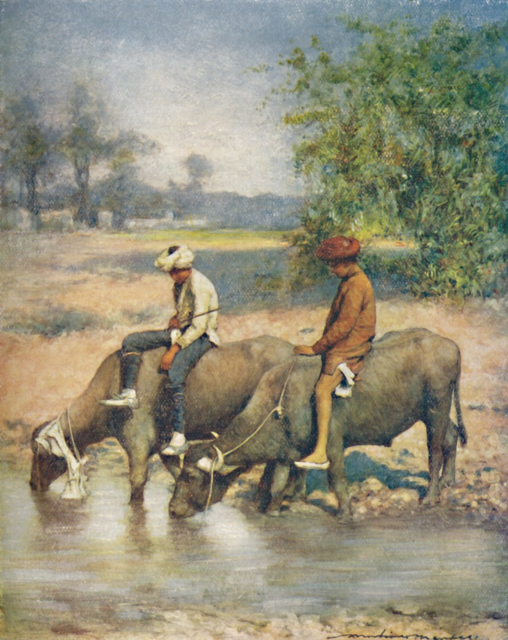1905年的休闲时间 作者 Mortimer Ludington Menpes