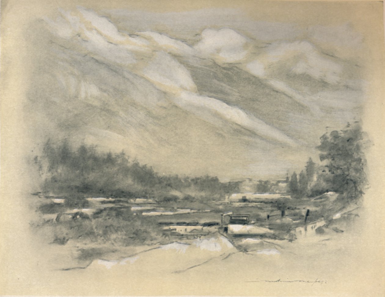 Chamounix街区，1903年 作者 Mortimer Ludington Menpes
