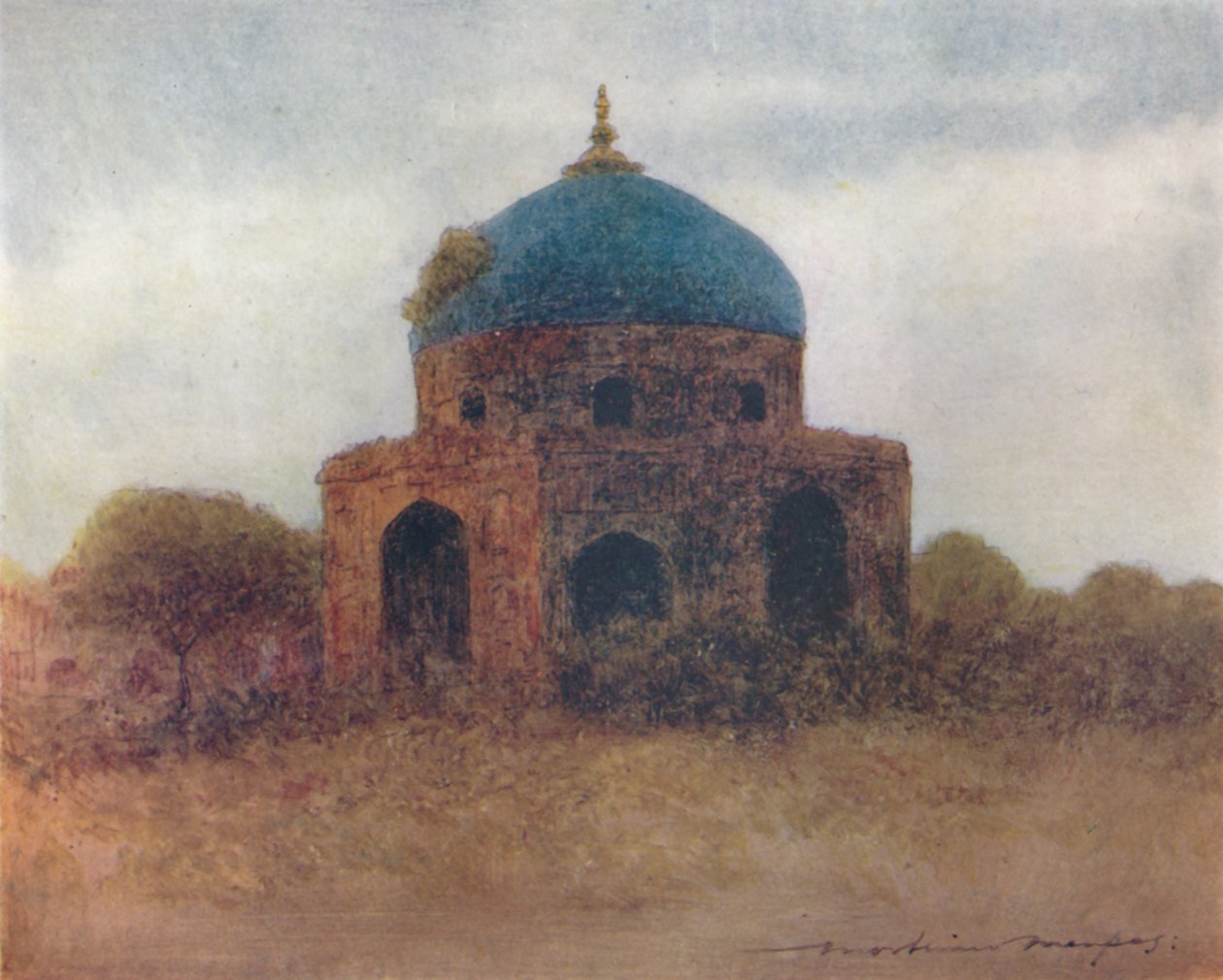 瓷圆顶，1905年 作者 Mortimer Ludington Menpes