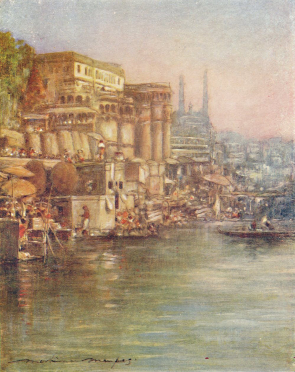 贝纳雷斯（1905） 作者 Mortimer Ludington Menpes