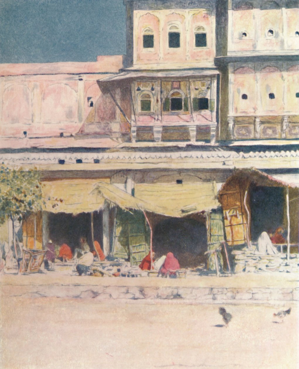 伐木工人，杰伊波勒（Jeypore），1905年 作者 Mortimer Ludington Menpes