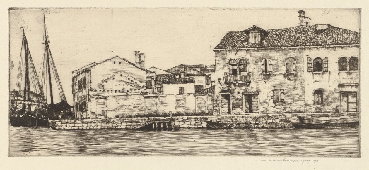 威尼斯朱代卡 作者 Mortimer Menpes