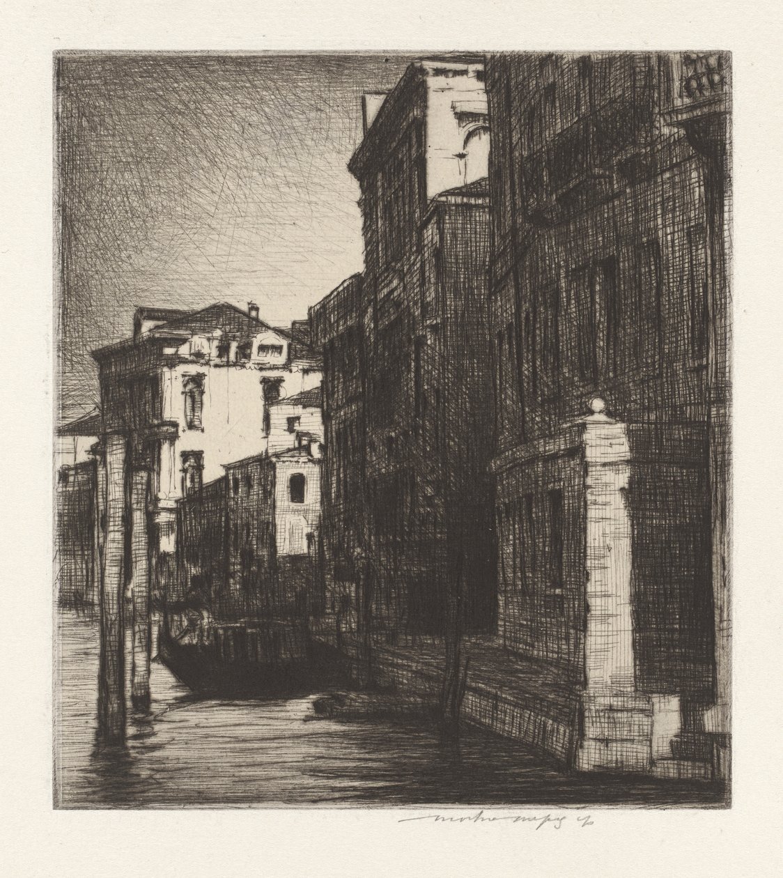 午后，威尼斯 作者 Mortimer Menpes