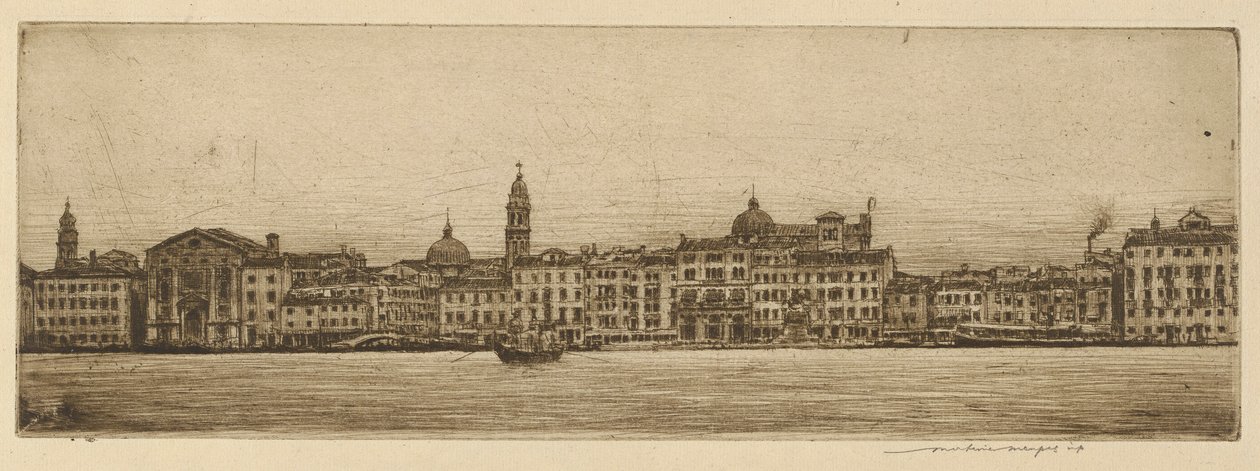 圣马可全景 作者 Mortimer Menpes