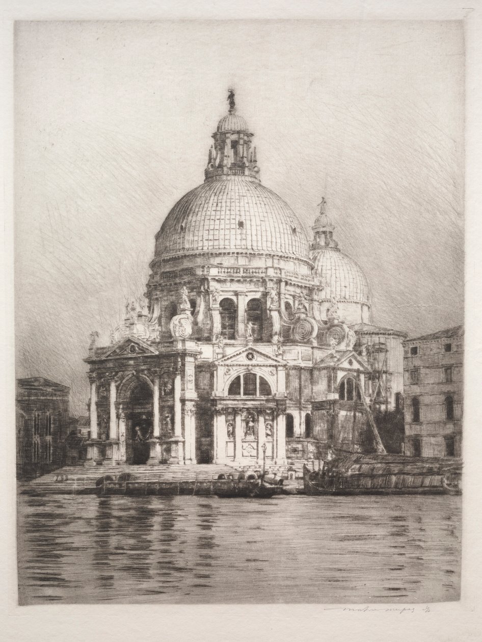 圣玛丽亚德拉致敬号1，1910年。 作者 Mortimer Menpes