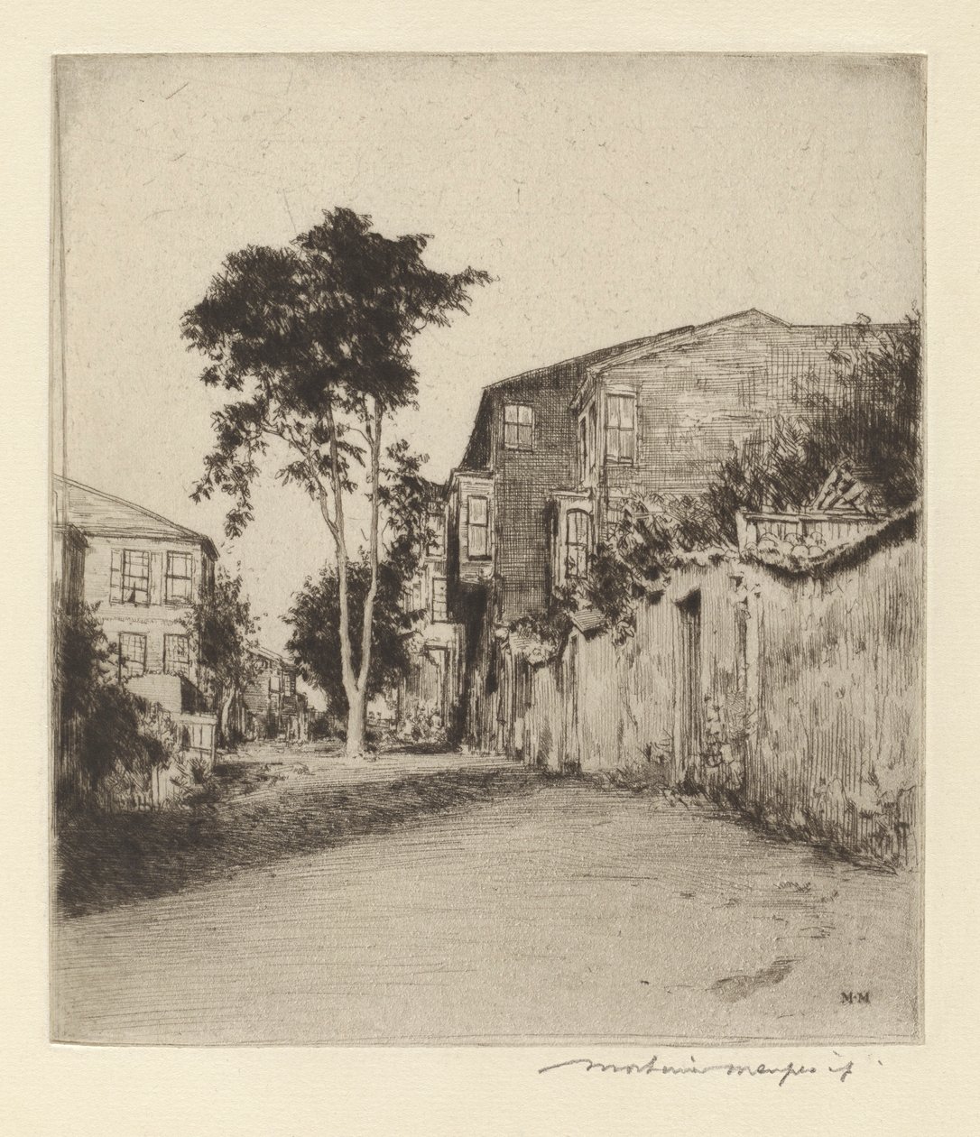 西西里街 作者 Mortimer Menpes