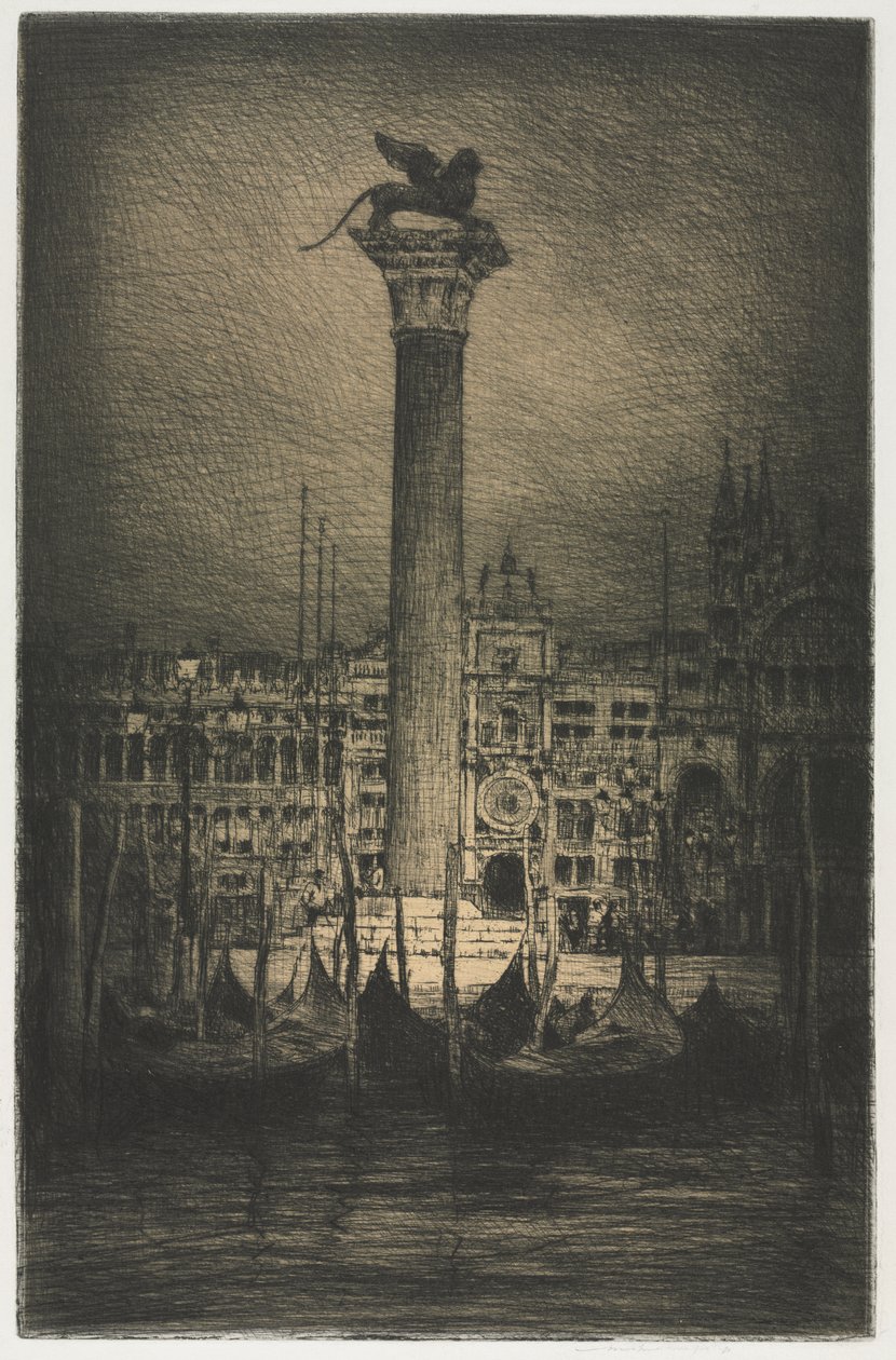 圣马可广场 作者 Mortimer Menpes