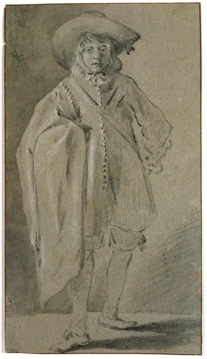 自画像，1660年代 作者 摩西·特·波奇