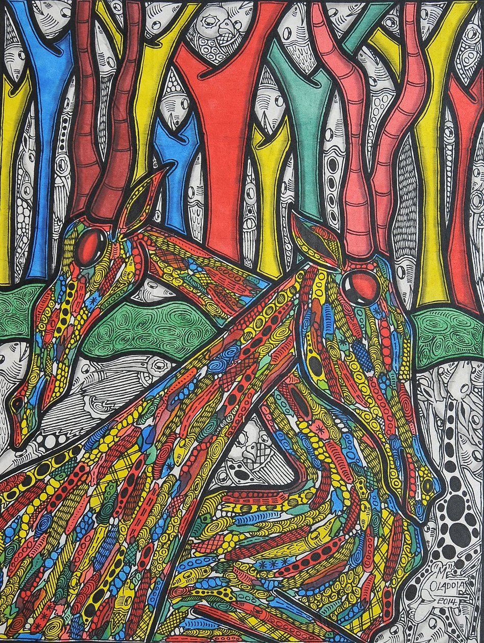 慵懒的下午 作者 Muktair Oladoja