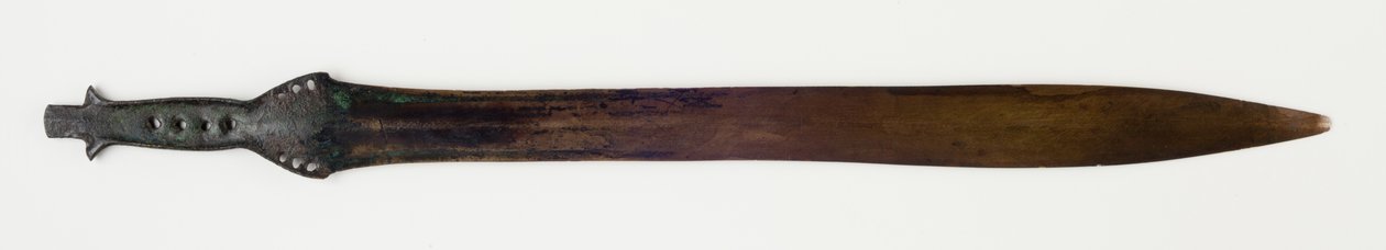 剑，约公元前1200年（古铜色） 作者 迈锡尼人