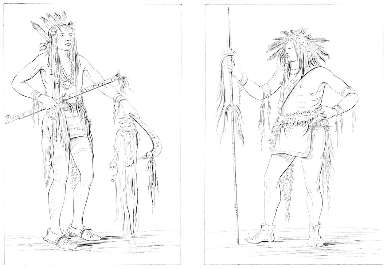 奇佩瓦斯，1841年。 作者 迈尔斯公司