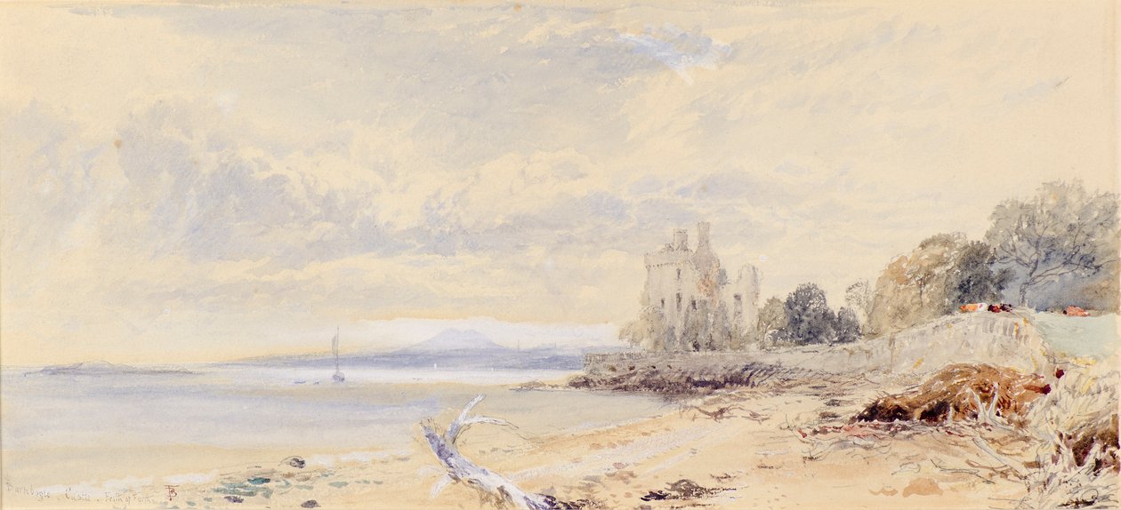 Barnbogle Castle, Firth of Forth 作者 迈尔斯·比克·福斯特
