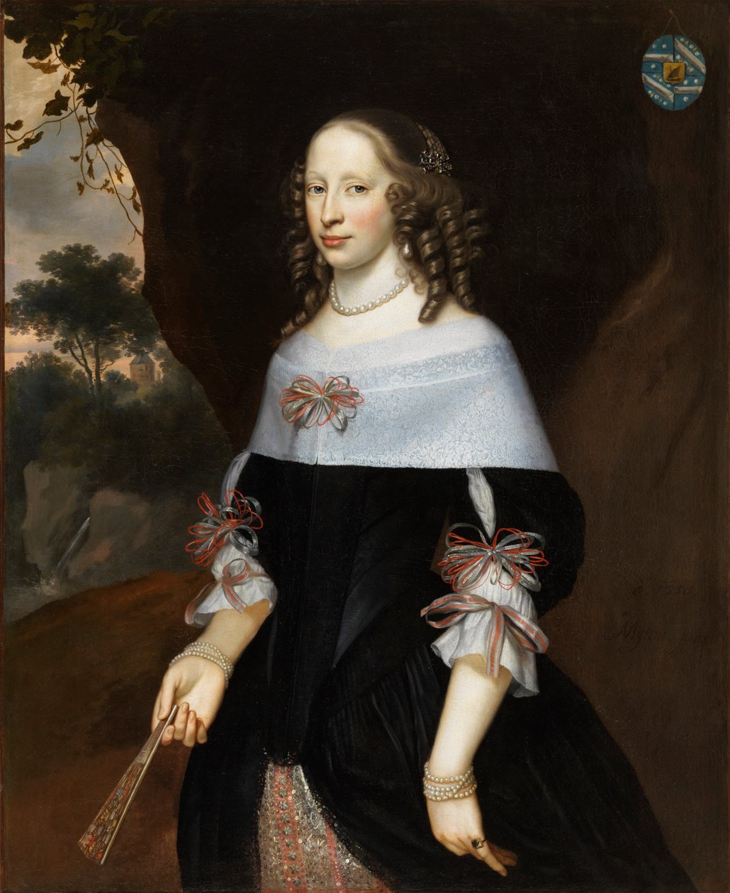 Margareta Riccen, 1658年。 作者 迈腾