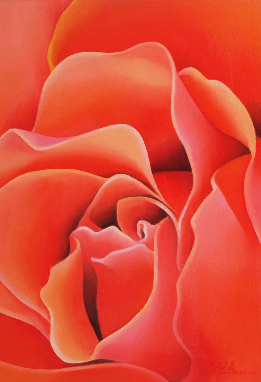 玫瑰，2003年 作者 明博心