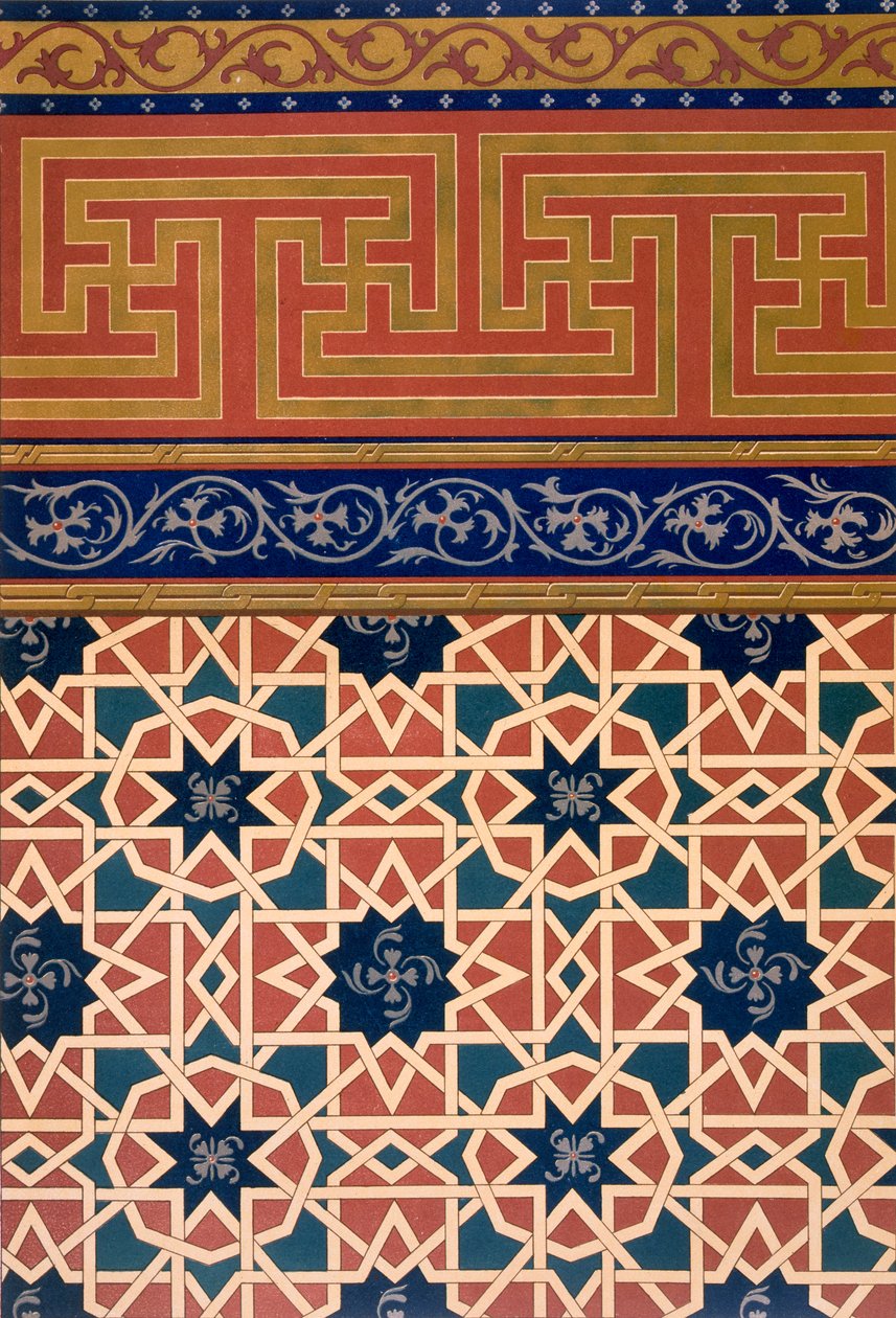 Pl 22建筑装饰，概念镶嵌工作，inc边界，19世纪（对开） 作者 西马科夫（N. Simakoff）