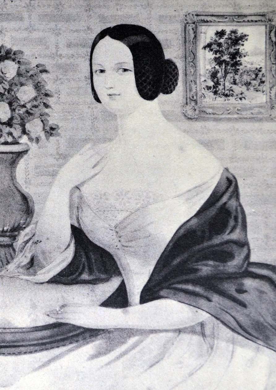Currier＆Ives插图19世纪。 Emeline 作者 N. and Ives，JM库里尔